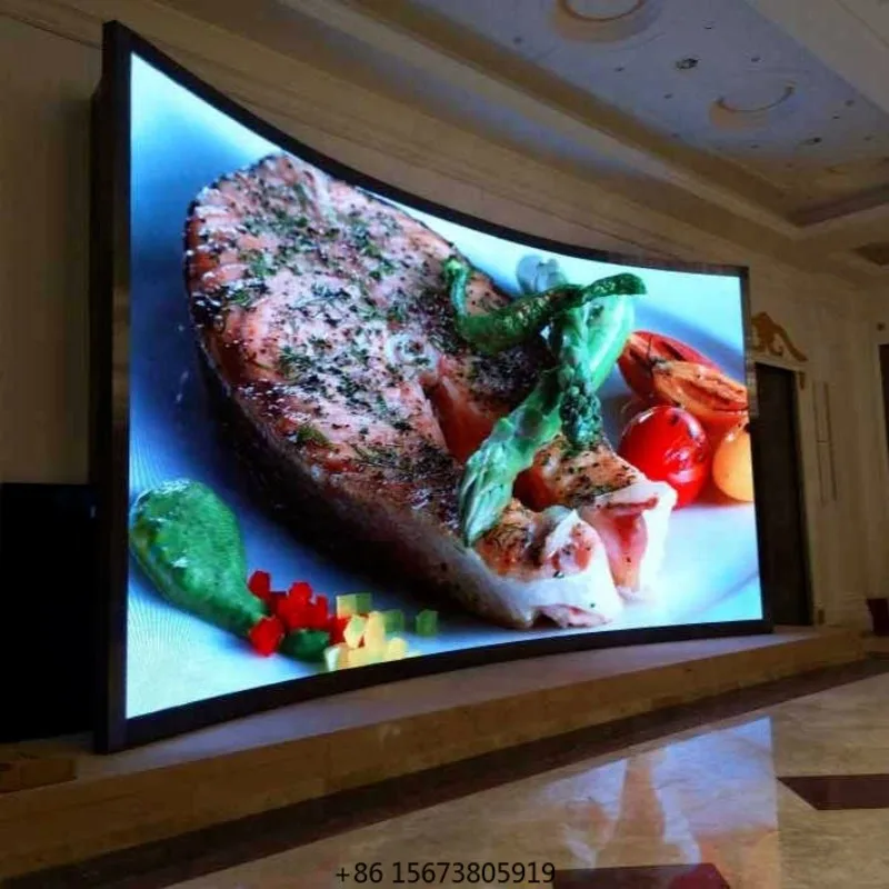 

2K 4K P1.2 P1.5 P1.8 P2 P2.5 P3 Full Color Ultrathin Fixed Indoor LED Video Wall Panel Conference Room Studio Led Screen