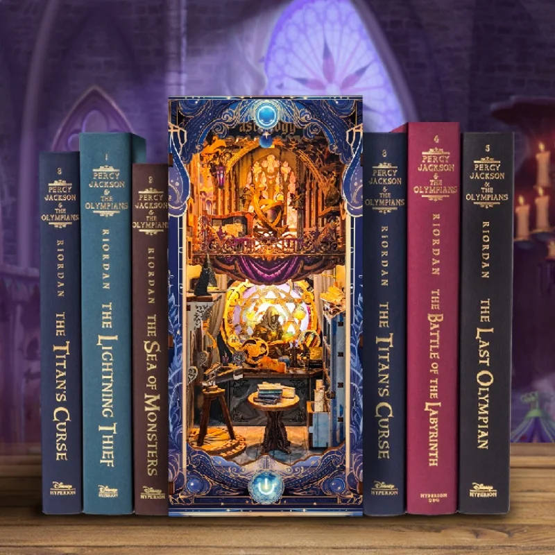 رف كتب OUZEY Galaxy Navigator، مجموعة أدوات كونية خشبية ثلاثية الأبعاد، هدية مستكشف الغامض للمراهقين #1