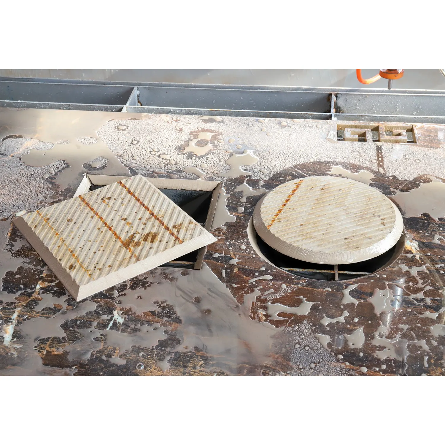 5 محور الرخام الجرانيت اتيرجيت القاطع المطبخ كونترتوب آلة قطع اتيرجيت عالية الكفاءة معدات القطع اتيرجيت