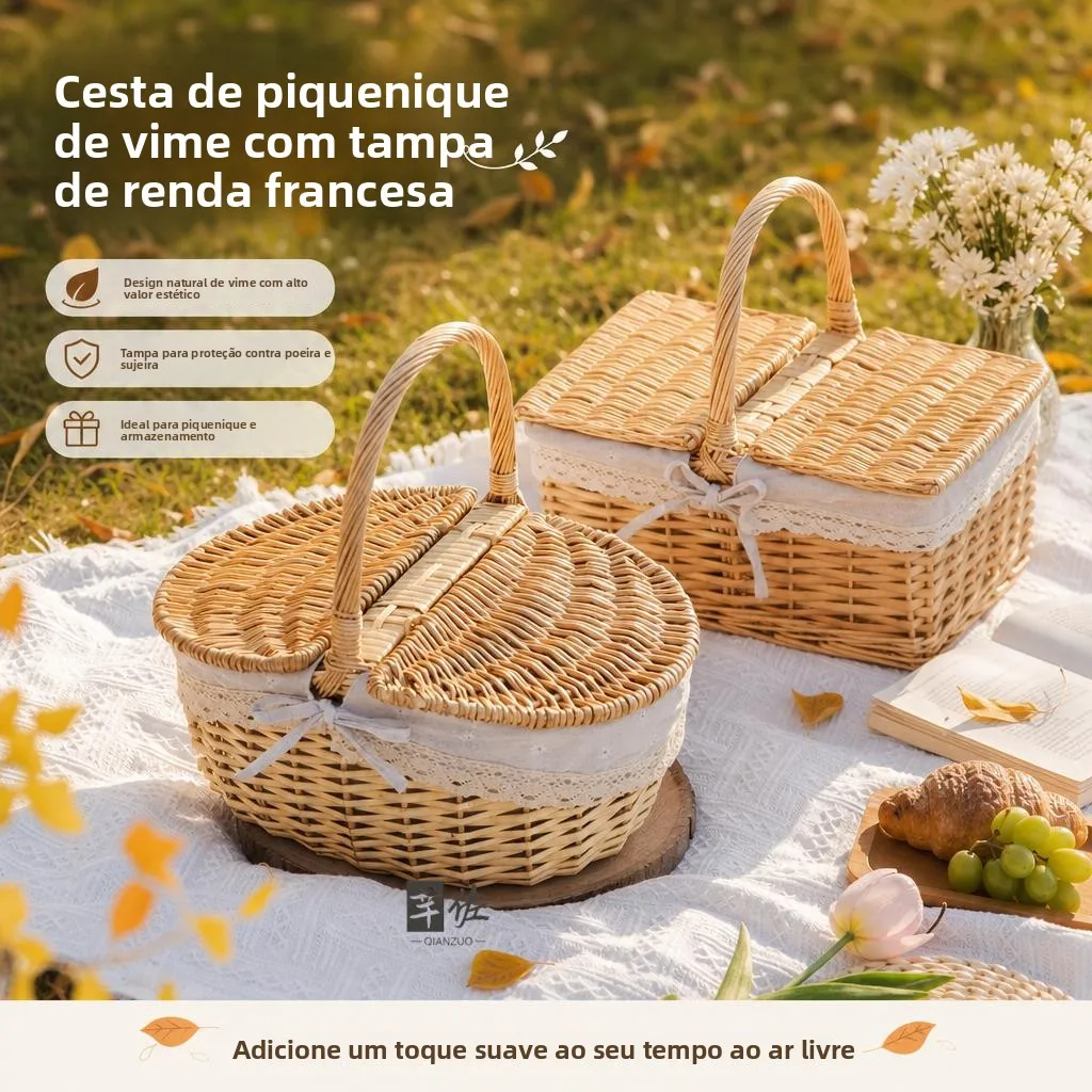 outdoor-picnic-basket-handwoven-artistic-willow-basket-fruit-basket-handheld-basket-storage-caddy-ins-style-camping-basket