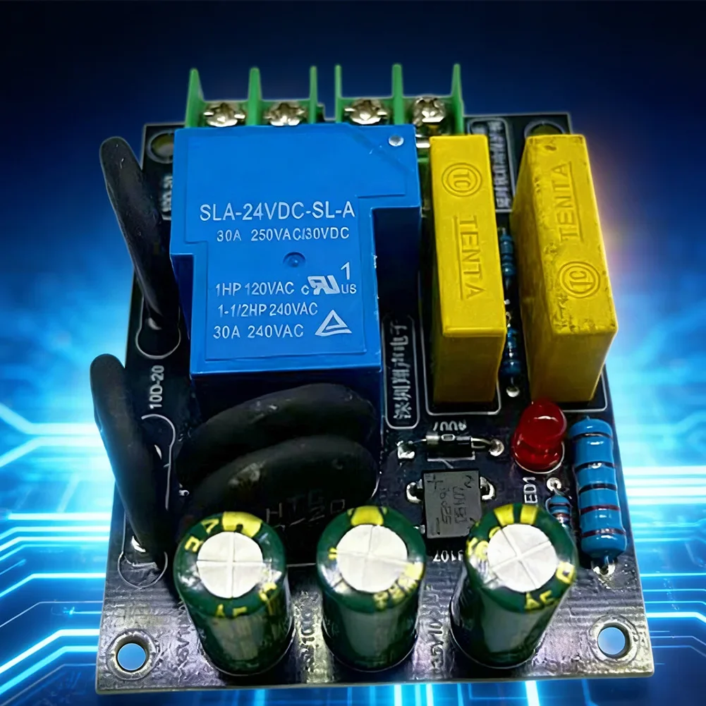 Power Protection Board 2000W with Soft Start Current Control to Avoid Sudden Power Surges and Equipment Failure
