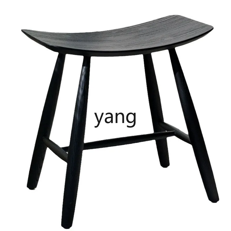 

LTT solid wood chair leisure home modern single stool simple and practical B & B dining stool