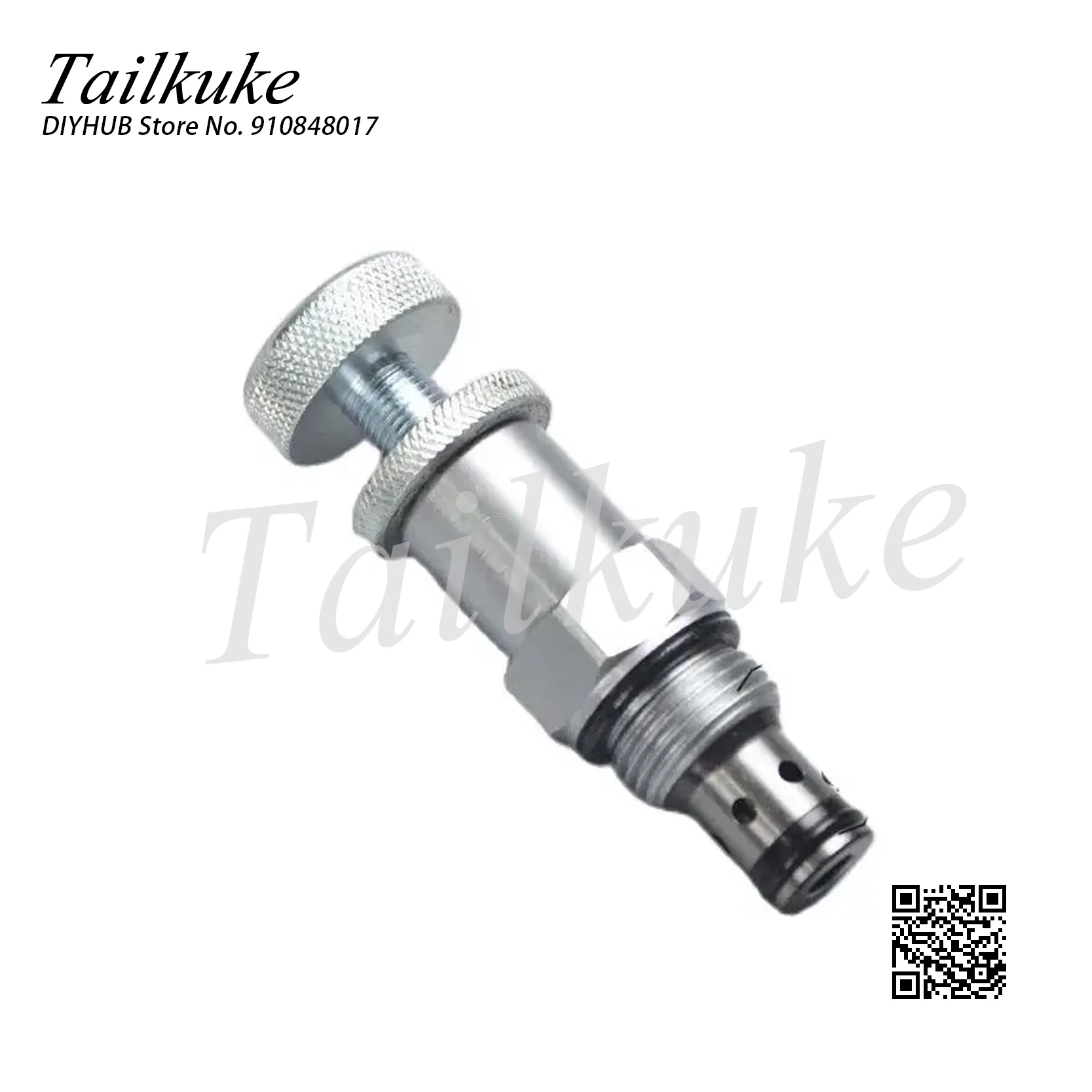 Threaded Plug-in Direct-acting Relief Valve YF08-00 Pressure Regulating Safety Hydraulic Valve Handle Adjustment RV08, 02