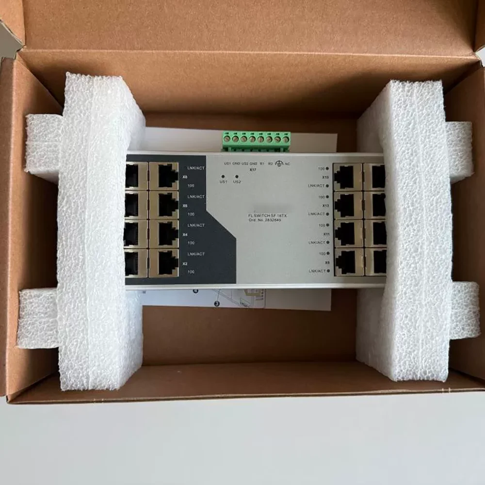 For Phoenix Industrial Ethernet FL SWITCH SF 16TX 2832849