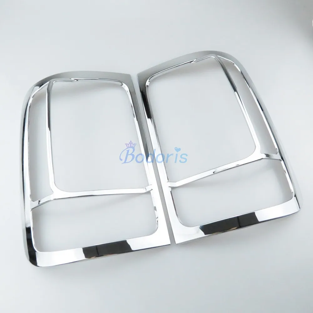 Exterior Taillight Cover For Volkswagen Amarok 2011-2015 Rear Lamp Overlay Sticker Trim Frame Part Chome Car Styling Accessories