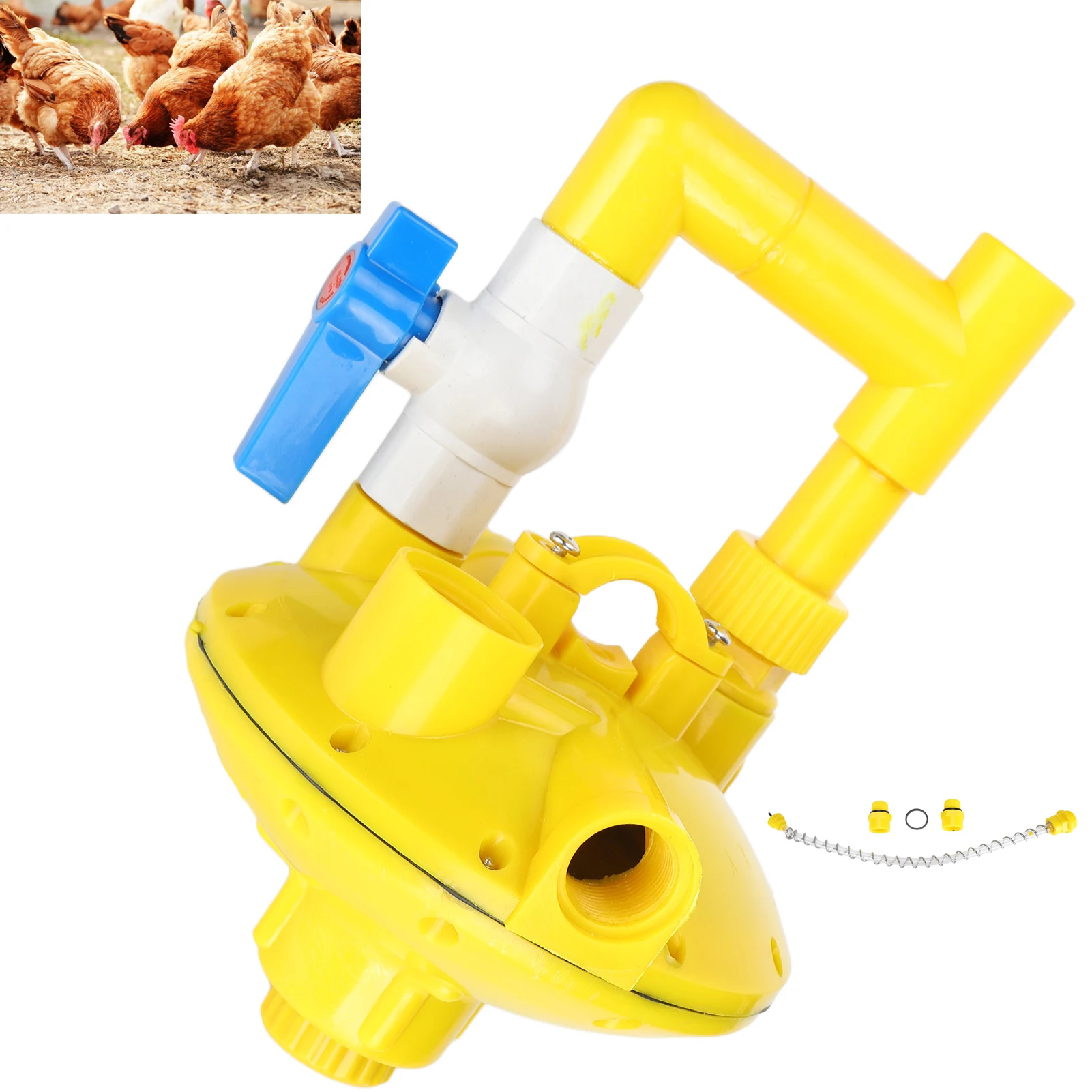 Professional Water Pressure Regulator For Poultry Chicken Drinking Farm Water EquipmentBoutique Pressure Regulating Valve