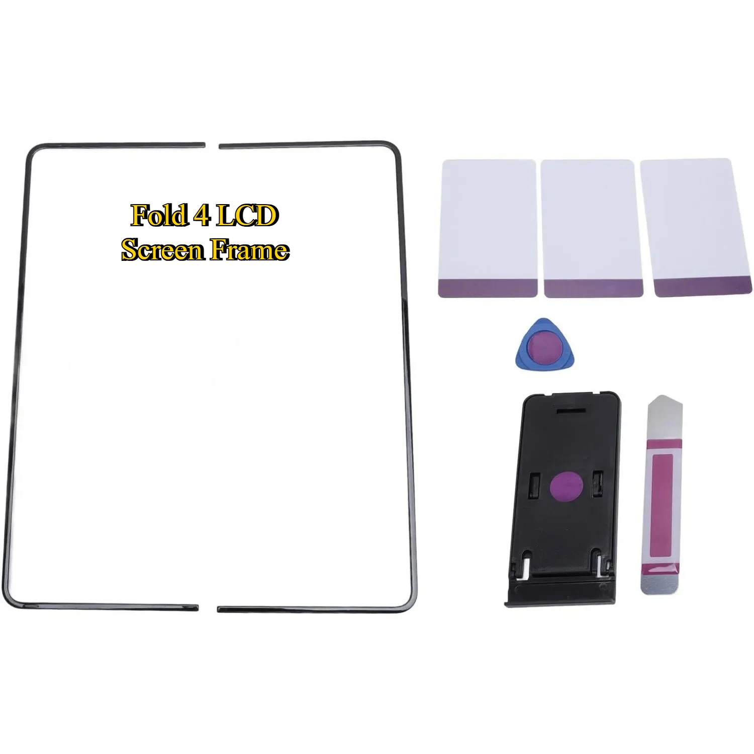 Z Fold 4 5G F936 LCD Screen Frame Replacement with Repair Tools, Aftermarket Replacement Spare Parts