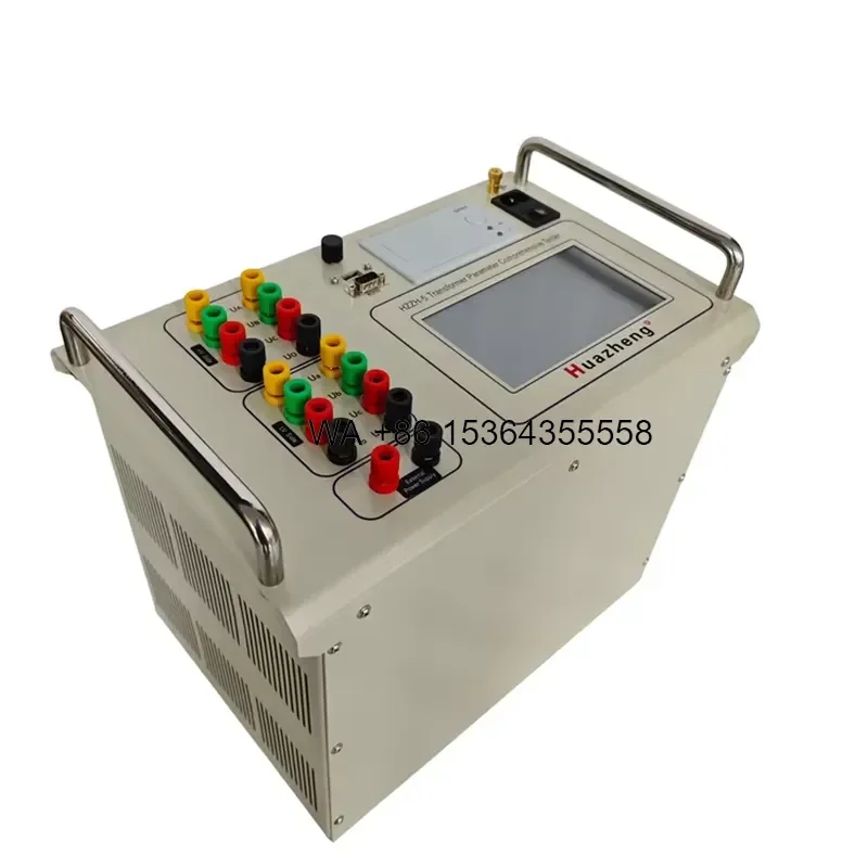 Wmwmnu Automatic Portable Transformer Parameter Tester With Display Unit Comprehensive Testing Equipment for Lab Use
