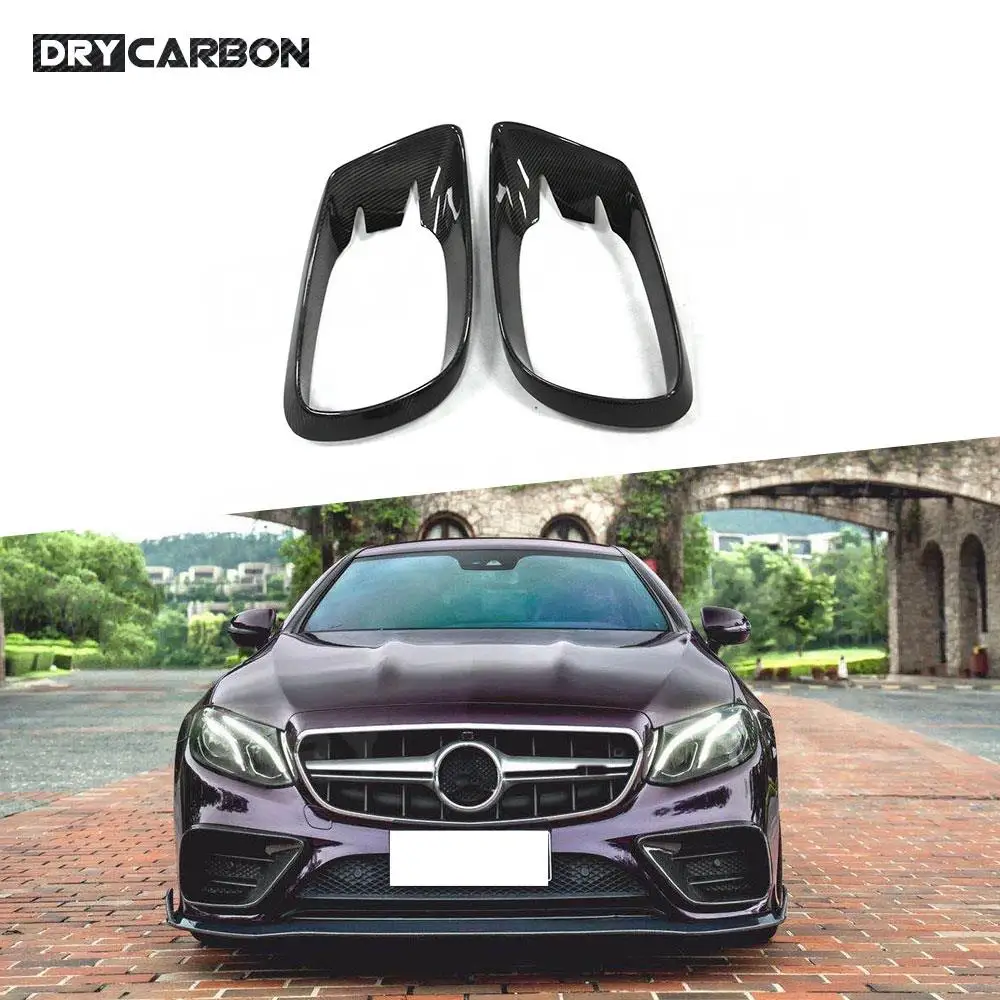 E Class Front Bumper Air Vent Outlet Cover Trim for Mercedes Benz C238 Sport Coupe 2017 2018 2019 FogLamp Grill Frame Trims