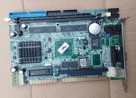 100% OK SBC82400/01 Rev.A2 Original IPC ISA Bus Industrial Motherboard Half-Size CPU Card PICMG1.0 Mainboard With CPU RAM