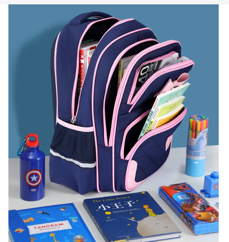 School trolley backpack bag for girls School Wheeled Backpack student Girls Rolling Backpacks For Girls  School Bags with Wheel