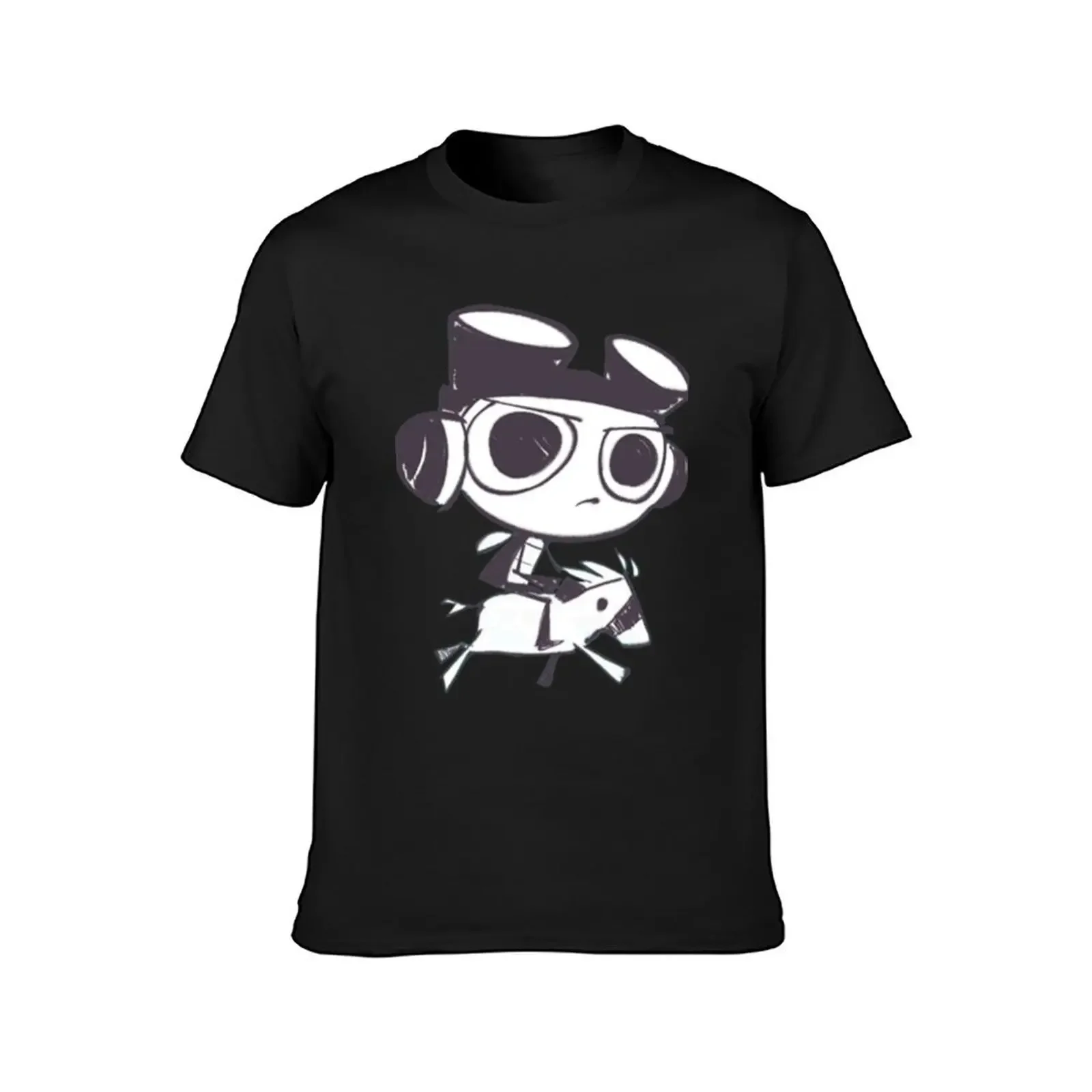 Psychonauts Raz rides a pony Sugarcube T-Shirt anime tshirt tops vintage t shirt men