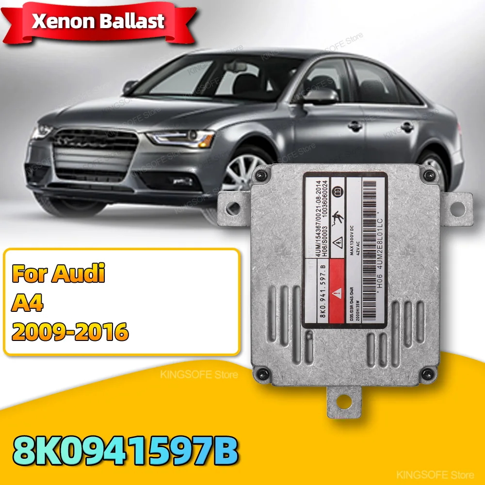 

Блок розжига ксеноновых фар D3S D3R 8K0941597E 10036060024 8K0941597B для Audi A4 2009-2016