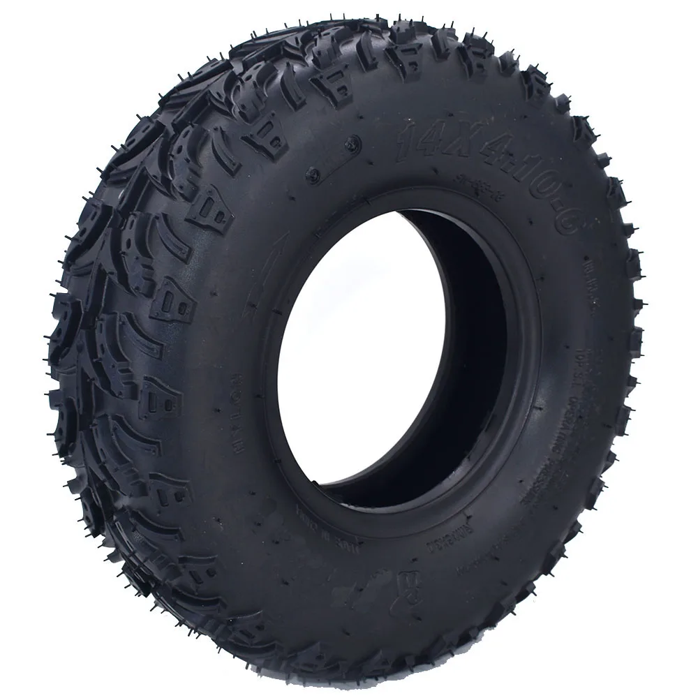 14 x 4.10-6 Front Tire Or 14 x 5.00-6 Rear Tyre For Mini ATV Quad 49CC 50CC