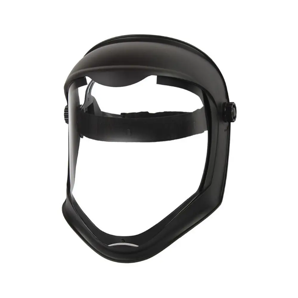 Reusable Anti Fog Full Face Shield Anti Impact Dustproof Safety Visor Lightweight Anti Splash Transparent Mask Grinding