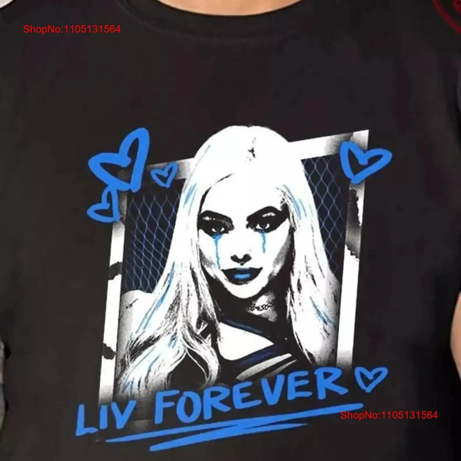 

Liv Morgan Forever For Fan T shirt S 5XL vintage Washed Slightly Versatile Breathable Soft fashion Stylish graphic