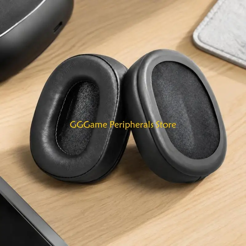 U55B Over Ear Headphone EarPad Replacement for PM3, Black Foam Ear Cushions for Left and Right Side Refreshing During Daily