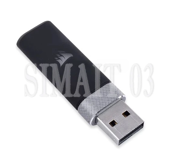 Corsair HS80ワイヤレスゲーミングヘッドセット用USBドングル、受信機トランシーバー、在庫あり