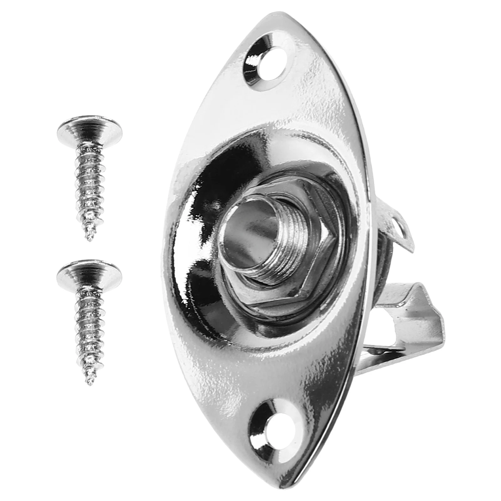 

Guitar Jack Plate for Sale Electric Oval Accessory Hardware Metal Frequently Needed