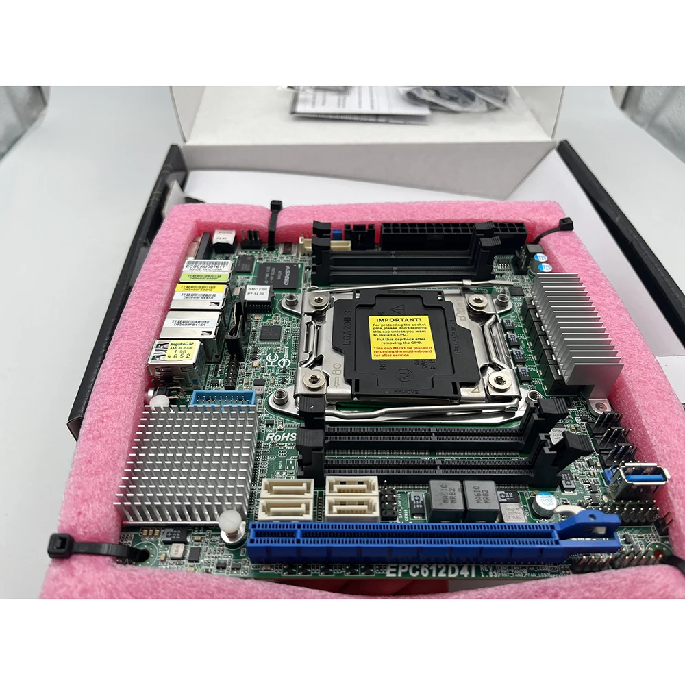 

Стойка для серверной материнской платы для EPC612D4i LGA 2011, поддержка R3 E5-1600 2600 V3 V4, хорошее качество