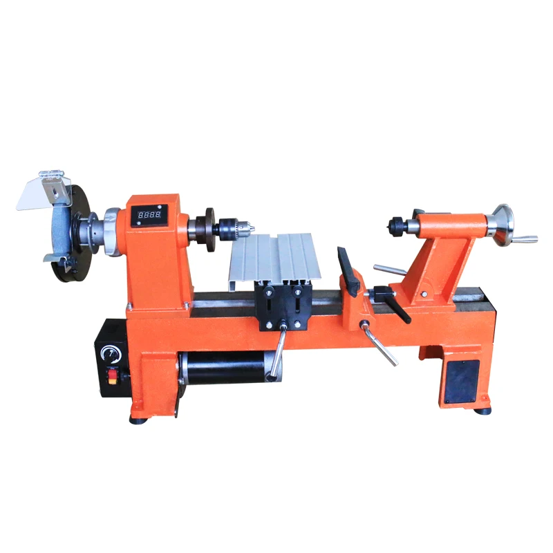 Numerical control woodworking lathe