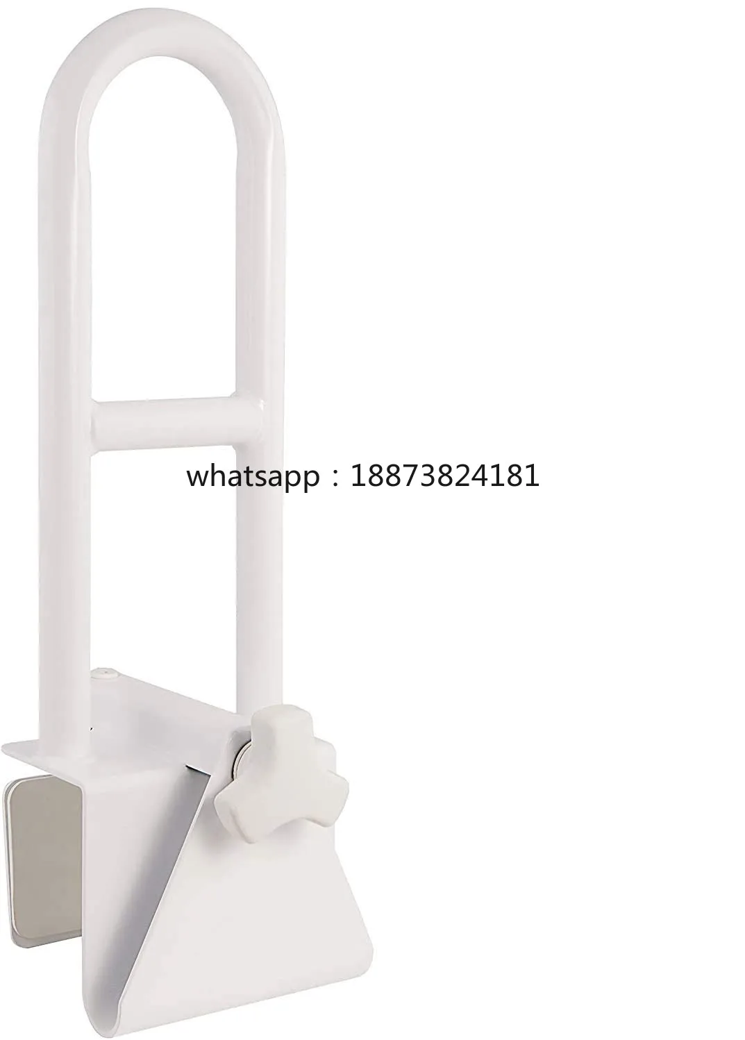 Bathroom Safty Handrail Steel Rail Grab bar Adjustable Bathtub Handrails fast shipping