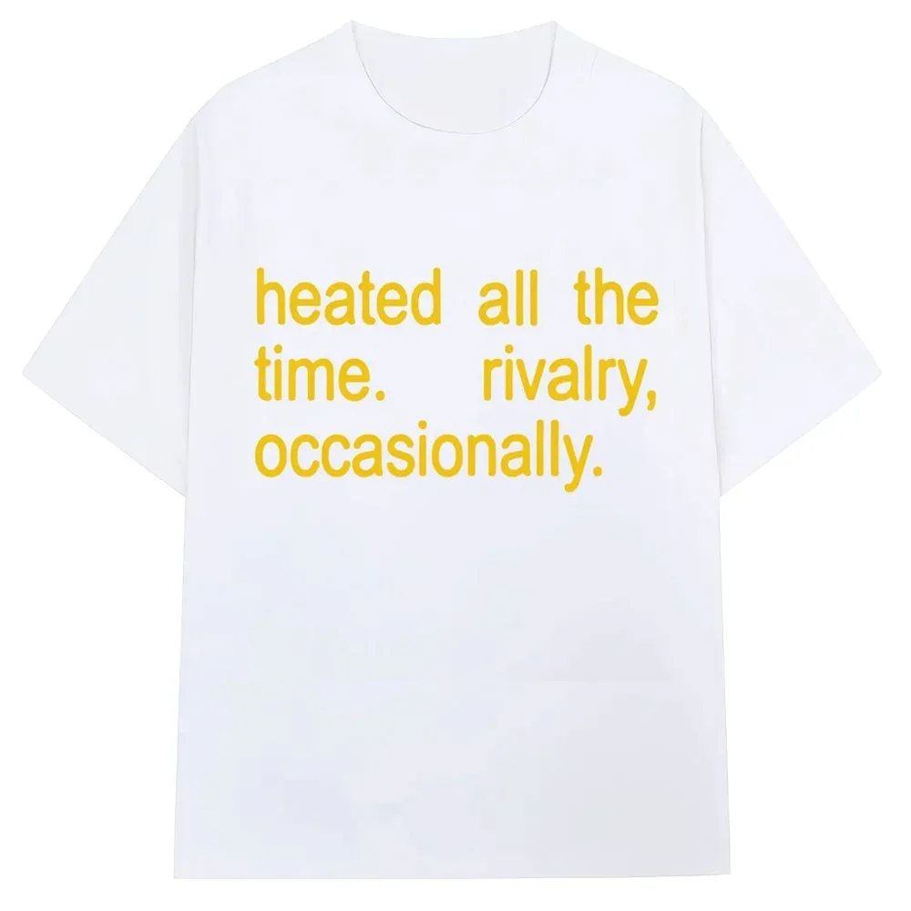 Heated Rivalry Graphic T-shirt All the Time Men Women Fashion Cozy Casual Top for Women Popular Clearance Sale