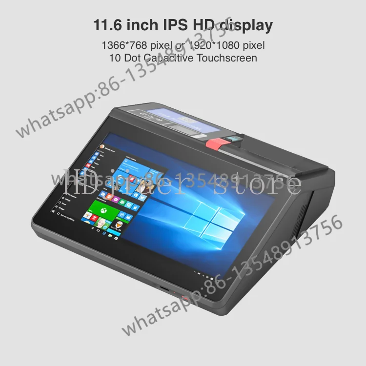 11.6-Inch Exclusive Multi-Function Cash Register - Pos Tablet System with Android Touch Screen end point