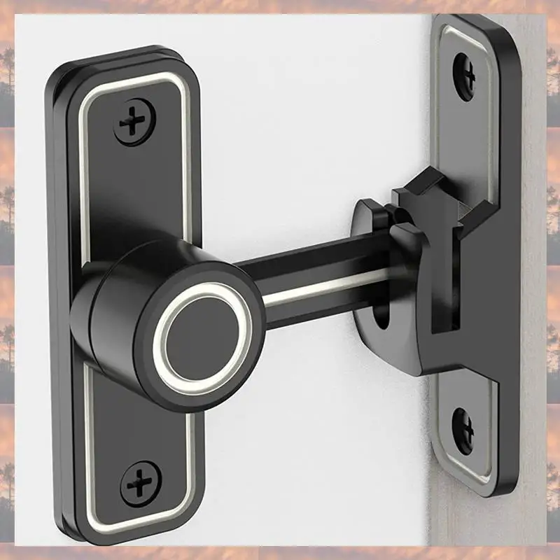 N75R-Heavy Duty Tor Riegel 90 Grad Rechtwinklig Scheune Türschloss Anti-Diebstahl Schiebetür Schloss Riegel Für Garten