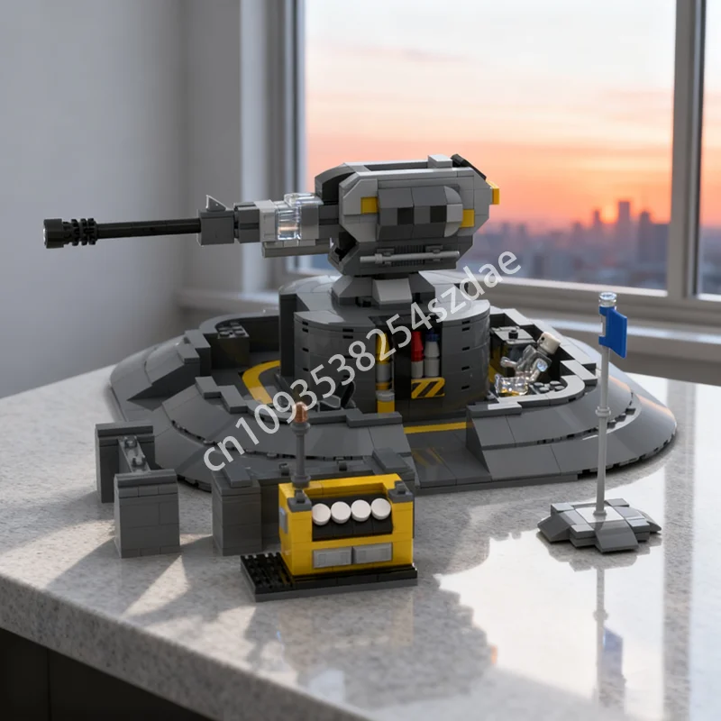 

631pcs MOC Helldivers 2 SEAF Artillery Iconsed Model Building Christmas Gifts Blocks Architecture Toy Idea Education Brick Kids