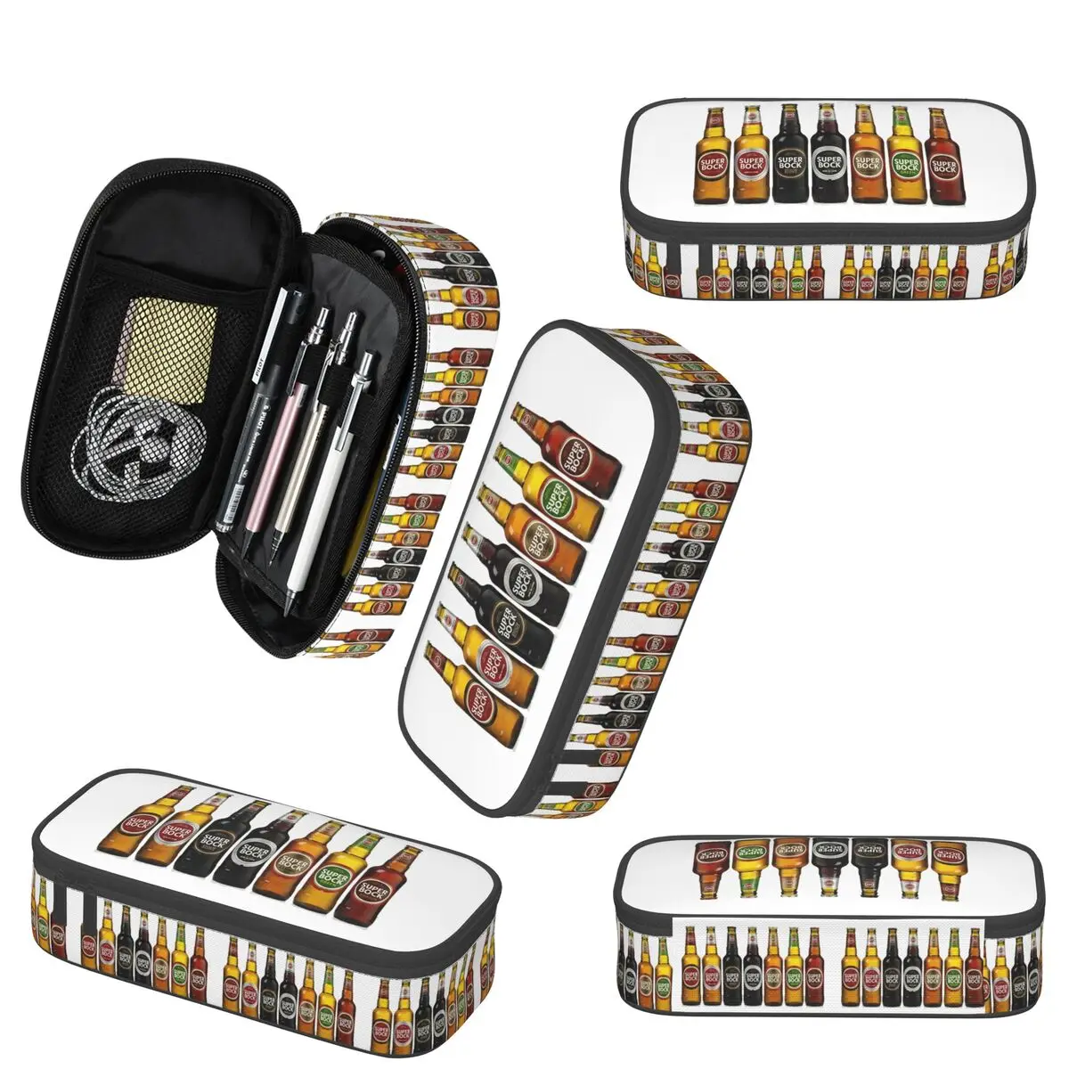 Пенал Super Bock для студентов, школьная коробка для ручек, сумка для карандашей, канцелярские принадлежности, сумка-держатель для ручек