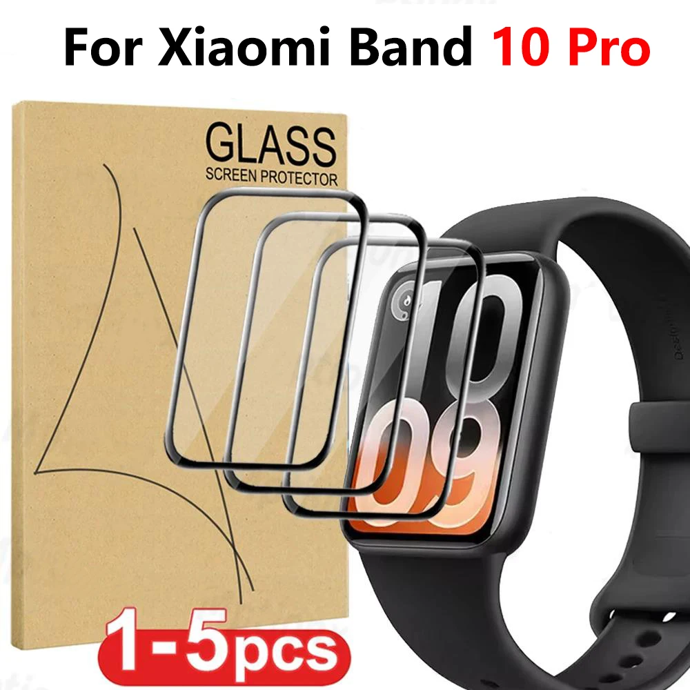 Screen Protector Film For Xiaomi Smart Band 10 Pro Curved Soft TPU HD Clear Anti-Scratch Film For Xiaomi Band 10 Pro Accessories