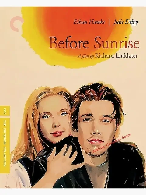 قبل شروق الشمس قبل غروب الشمس قبل فيلم منتصف الليل، طباعة ملصق قماش فني لديكور غرفة المعيشة، صورة جدار المنزل #4