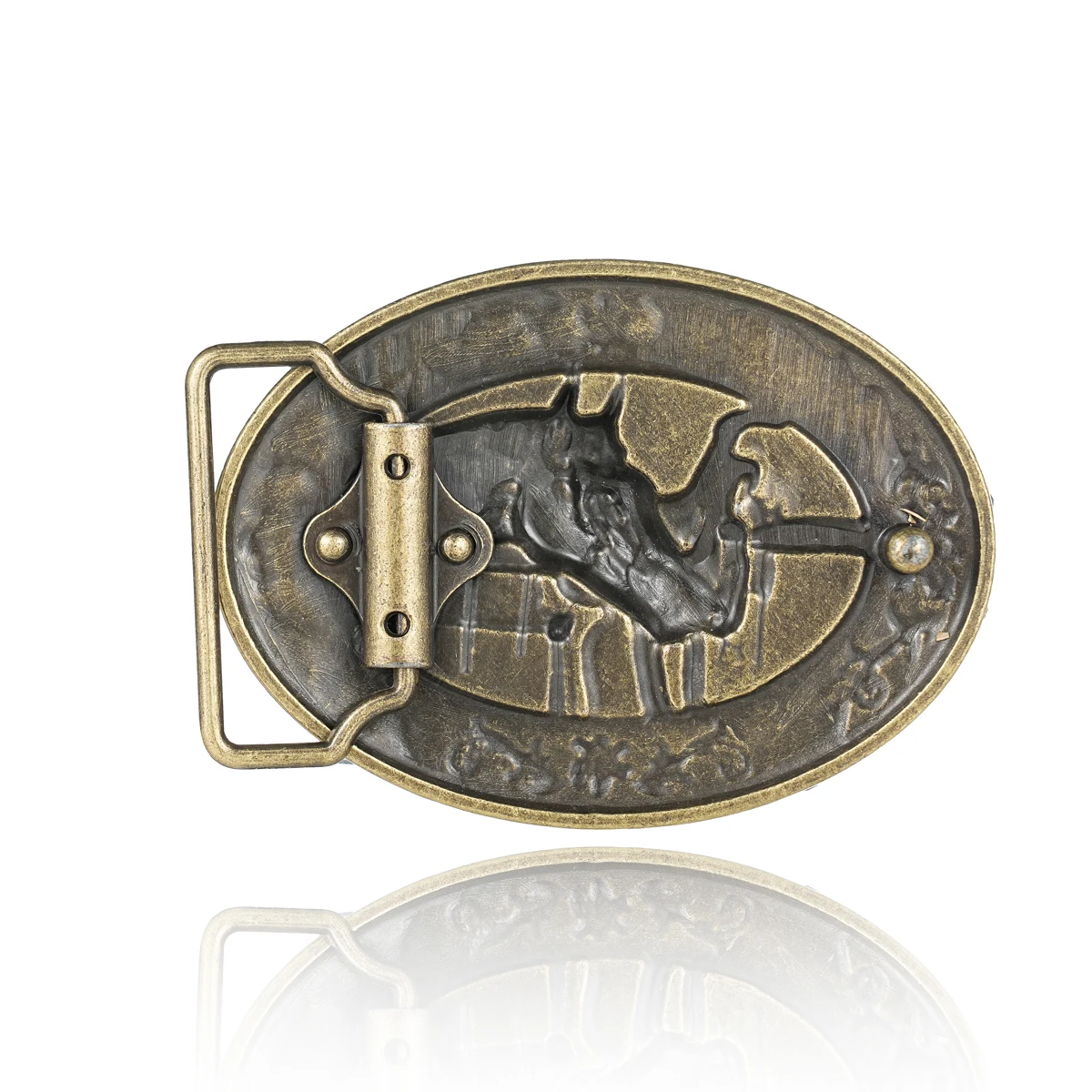 Western Cowboy Return to the ancients belt buckle - stylish and unique stylish waist accessory Men and women