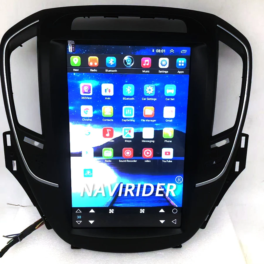 Qled Screen 12.8inch Android 15 Carplay Qled Stereo GPS For Opel Insignia Buick Regal 2013-2025 Car Video Multimidia Player HU