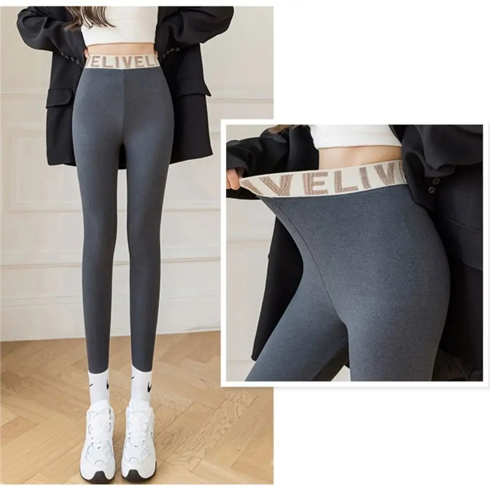 Mode Brief Vrouwen Leggings Verdikte Slim Fit Lange Broek Warme Herfst Winter Onderbroek