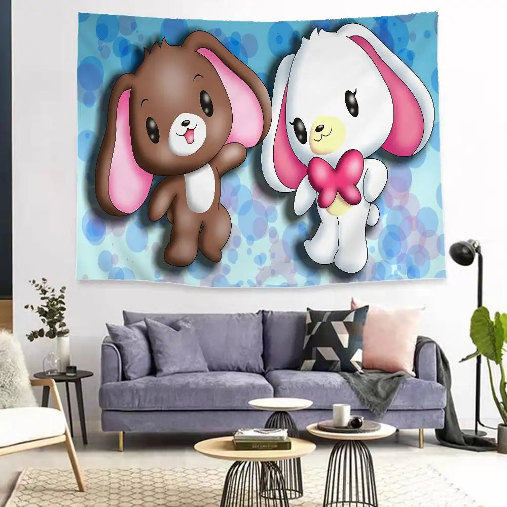S_sugarbunnies Anime Anime Tapestry Art Science Fiction Room Home Decor Wall Art Decor