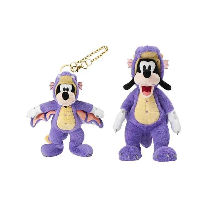 Disney 2023 Halloween Mickey Mouse And Friends Goofy Shiryu Styling, Doll Pendant Set Dolls Plush Doll 140Q423S002+130Q423S004