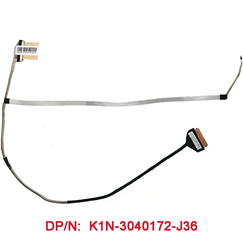 Novo para msi gf65 gf63 ms16rw/w1 MS-16R4 cabo lcd lvds tela de vídeo led K1N- 3040172 -J36 40Pin