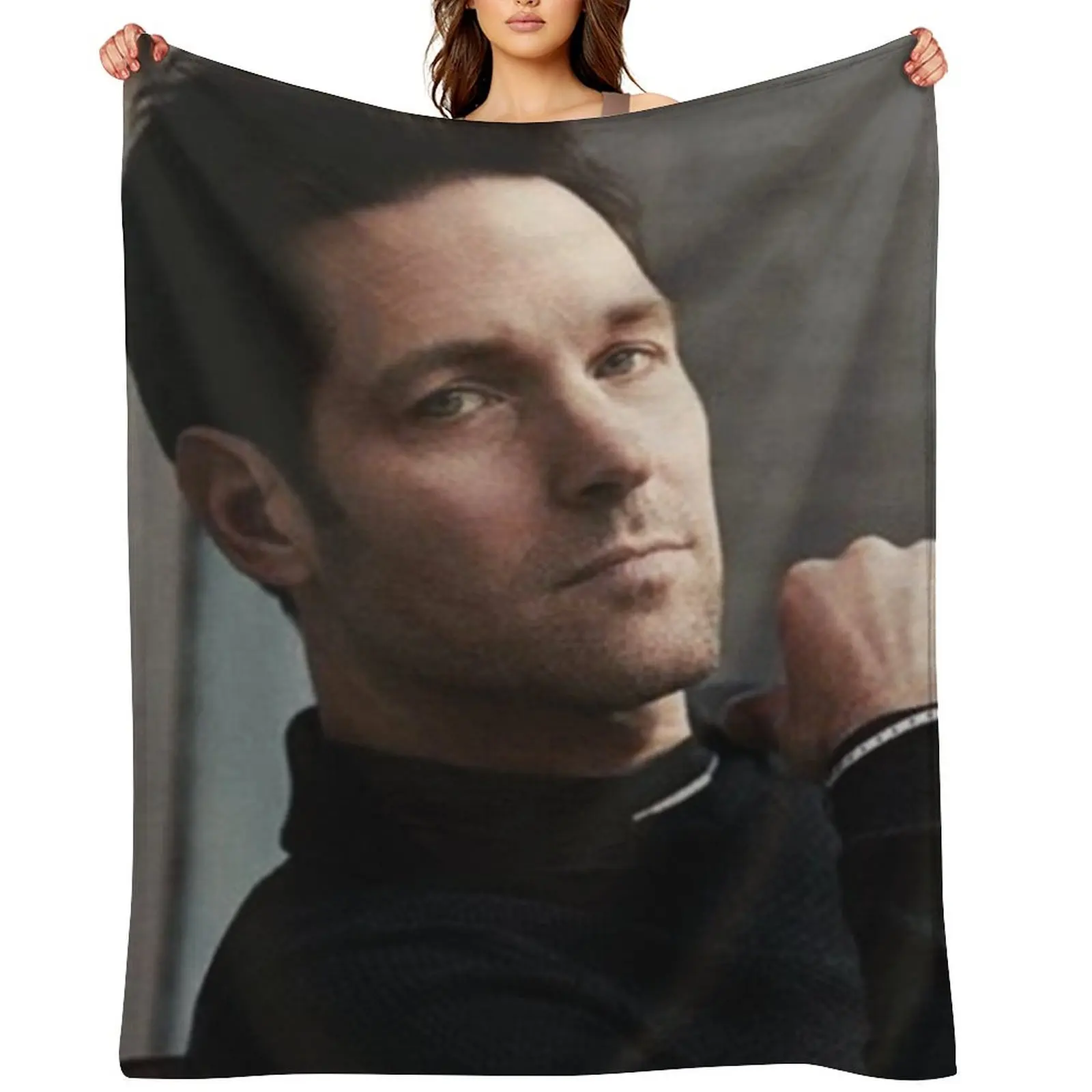 

paul rudd Throw Blanket Thin Extra Large Throw Bed covers Furry Blankets