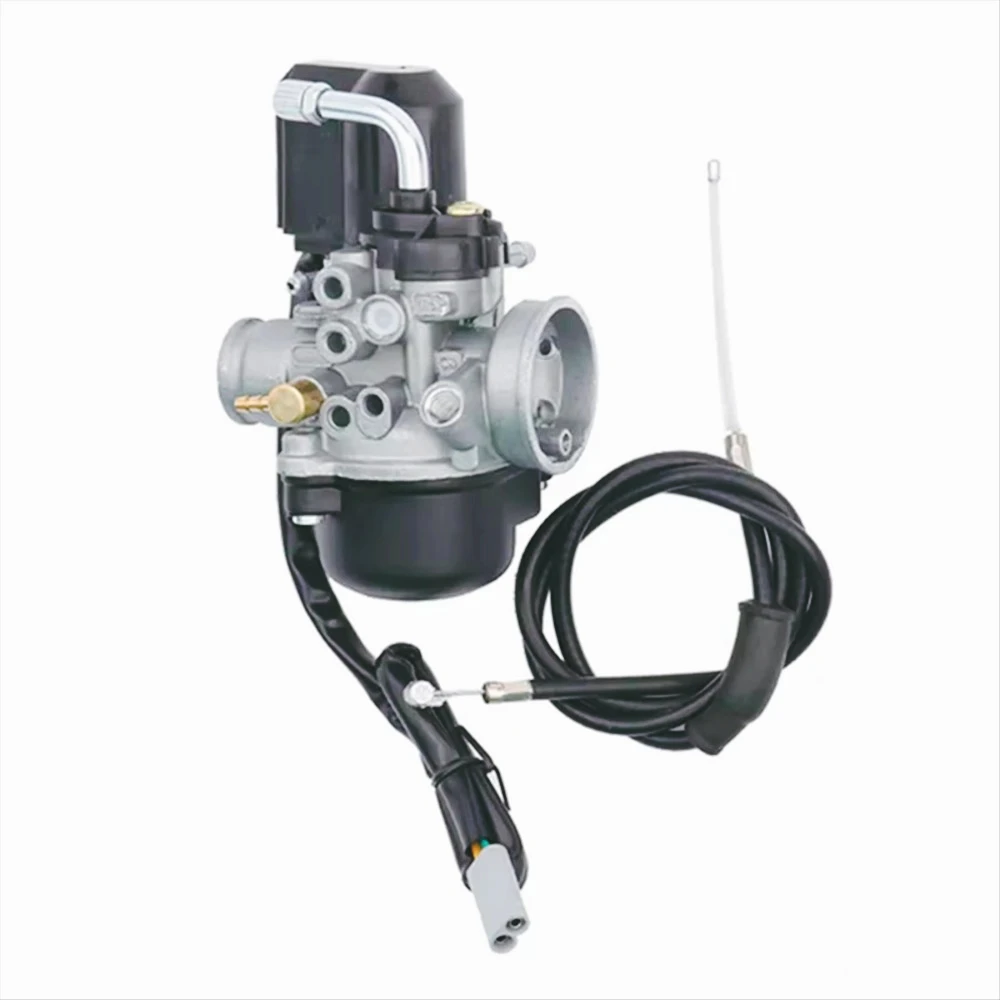 ZF-F Carburador de 17,5mm con e-choke Gilera Runner para Piaggio NRG50 Typoon50 XR Vespa LX50 Aprilia Gilera Storm 50