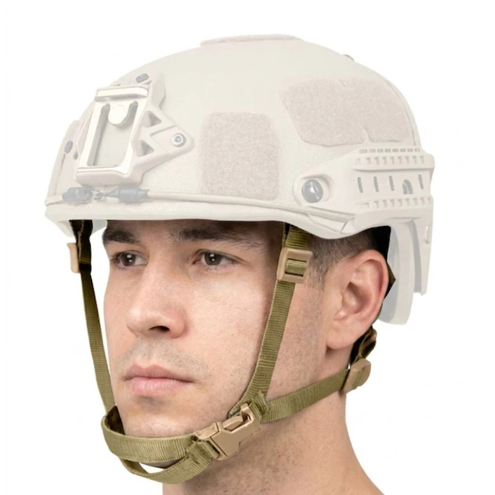 

Tactical Helmet 4-Point Suspension System Chin Strap, Ballistic Helmet Conversion Kit for MICH ACH PASGT M88 Accessories