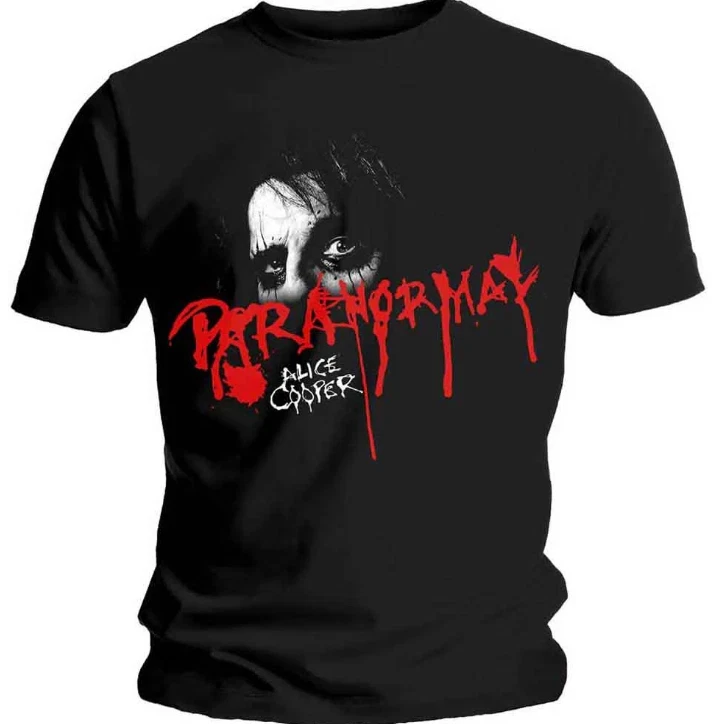 Alice Cooper - Paranormal Eyes T-Shirt  One Piece Men Clothing