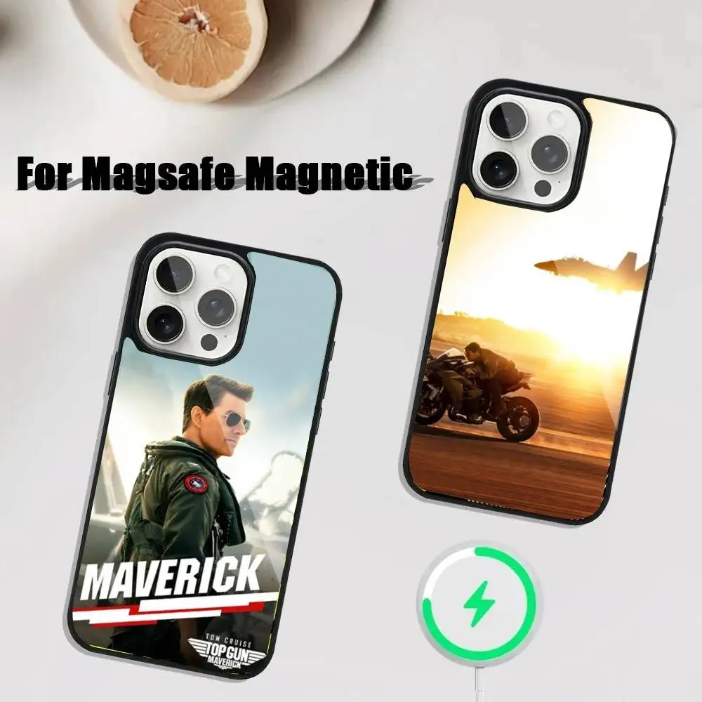

Top Gun Maverick Phone Case For iPhone 16,15,14,13,12,11,Plus,Pro,Max Mini Magsafe Magnetic Wireless Charging