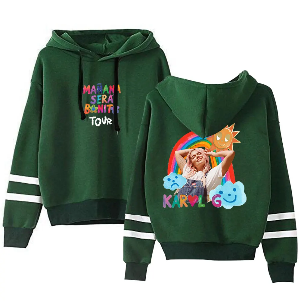 

Karol G Manana Sera Bonito MSB Tour 2023 Rainbow Pullover Hoodie Merch Fashion Hoodie Fashion Sweatshirt Pullover Tracksuit