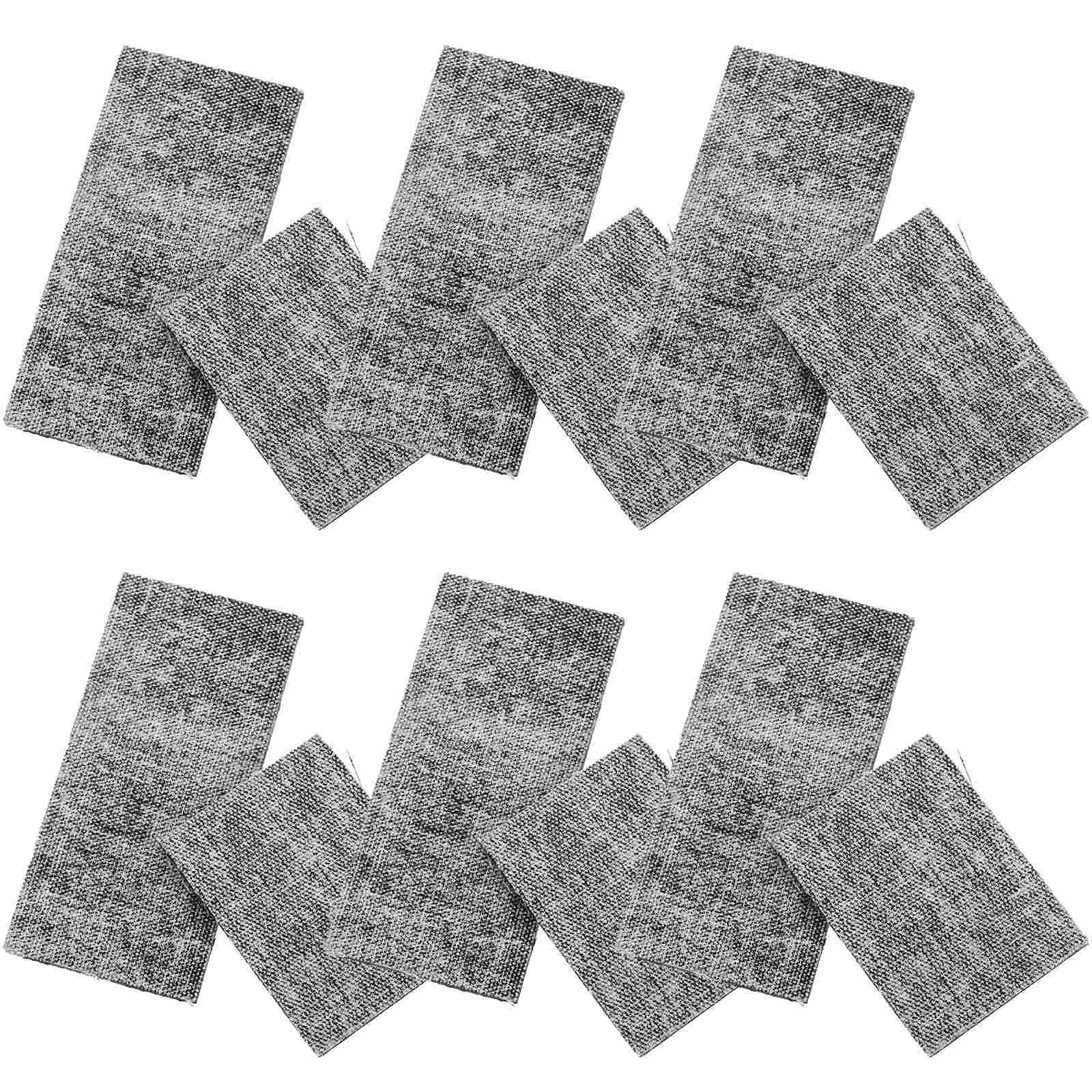 

12 Pcs Pool Table Rubber Sheet Replacement Cushion for Billiard Drop Mesh Pad Accessory Balls