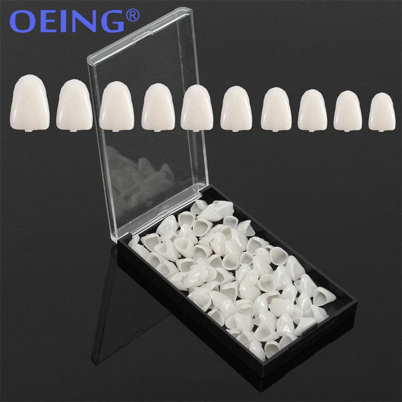 OEING Dental Crowns Resin Porcelain Temporary Anterior Posterior Crown Tooth Veneers Oral Care Dentistry Lab Oral Care Tools