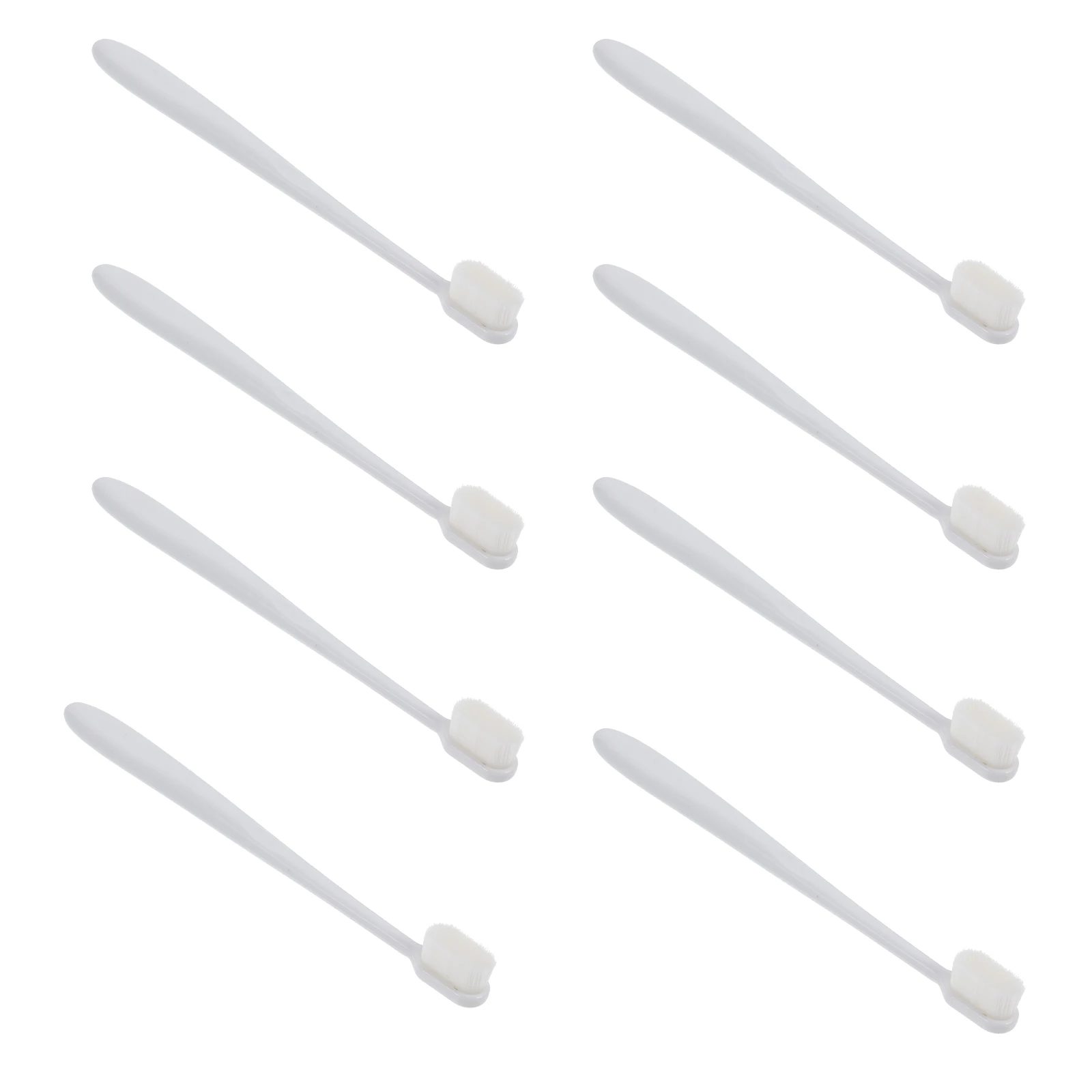 

8pcs Soft Bristle Toothbrush Handle Ultra Gums Care Lightweight Portable for Pregnant Women Daily Use Easy Teeth