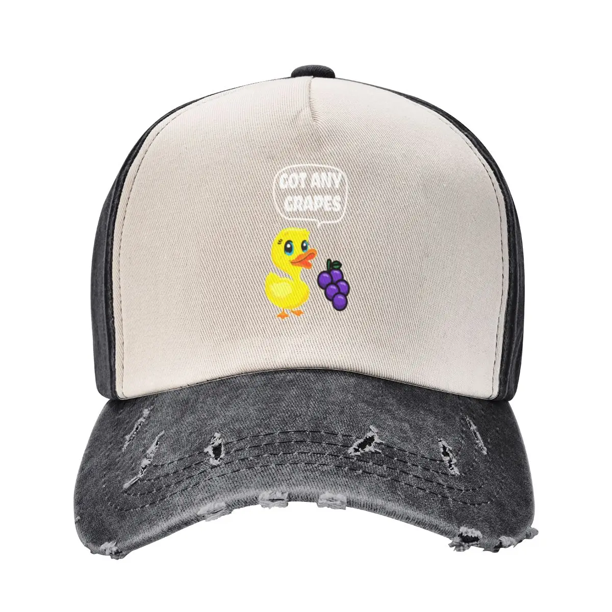 Got any Grapes - Duck Lover song Baseball Cap New In Hat Mountaineering Men's Hats Women's