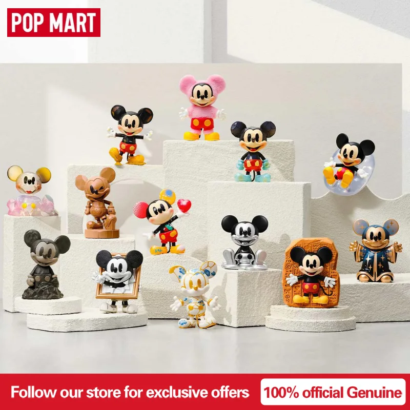 

New POPMART Original Disney Mickey Creativity Boundless Series Trendy Blind Box Figurine Collectible Toys Ornament Birthday Gift